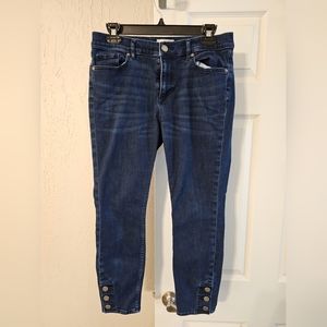 LOFT, Dark Wash jeans, 10 Petite